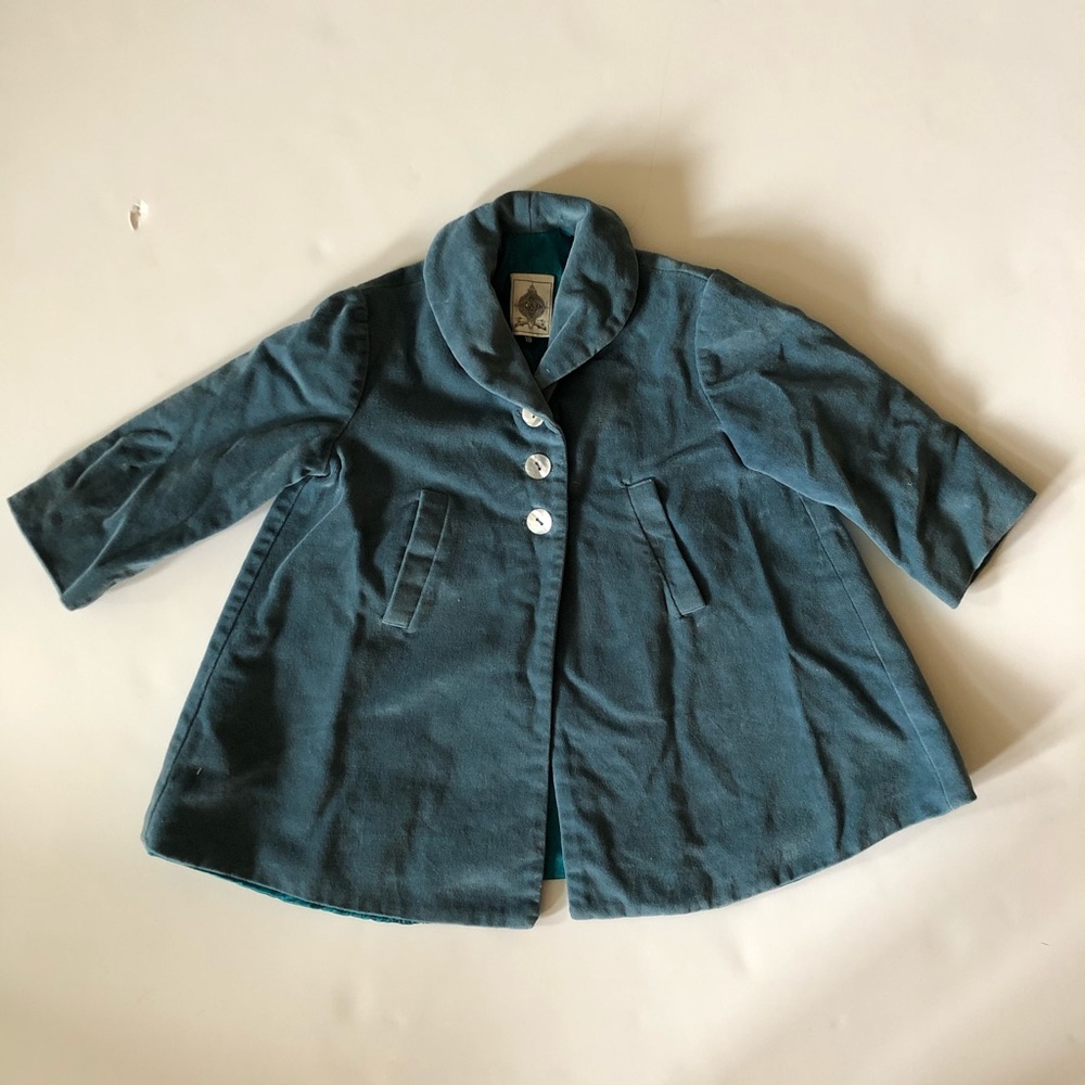 Cotton velvet coat